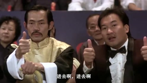 经典电影:快枪手韦德每进一球,梁家仁就浑身发抖一次,看着就心惊胆战