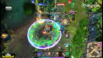 LOL城市英雄争霸赛 F组 GV vs 极限网咖