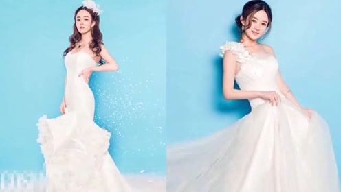 赵丽颖的婚纱照仙气十足,盘点明星婚纱照,美的倾国倾城
