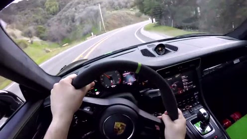 第一视角 驾驶一辆19年 porsche 保时捷 gt3rs