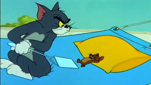 猫和老鼠:杰瑞睡觉都能睡到蚂蚁的身上去