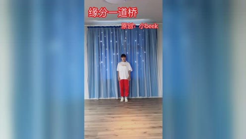 《缘分一道桥》翻跳慢动作教学