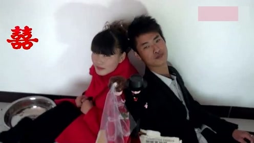 贵州22岁小伙娶个二婚嫂,新娘没穿婚纱都漂亮,新郎好喜欢她
