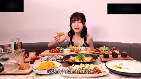 大胃王mini:打卡一家高颜值法式餐厅,成功把法式餐厅吃成自助餐!