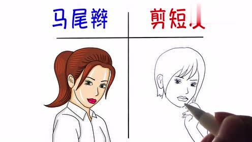 关于发型长发和剪短发,你更喜欢哪一款