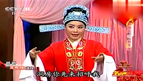 越剧:郑国凤演唱《是我错》名段欣赏,唱腔惊艳,耐人寻味!