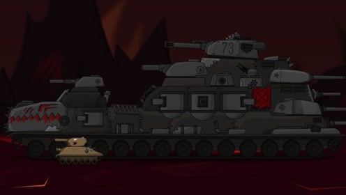 坦克世界动画:当kv44还是个白板的时候
