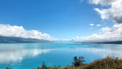 新西兰南岛自驾：遇见蓝色牛奶湖——普卡基湖