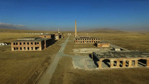 航拍新中国核工业基地 如今变成戈壁明珠小城