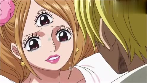 布琳本想用第三只眼把山治吓走，可是结局和想象的不一样