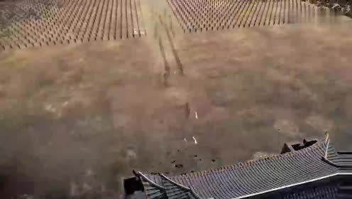 秦时明月，蒙恬一枪毁去狼族头领右耳，太帅了