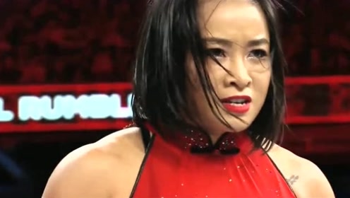 wwe中国第一人,李霞大杀四方