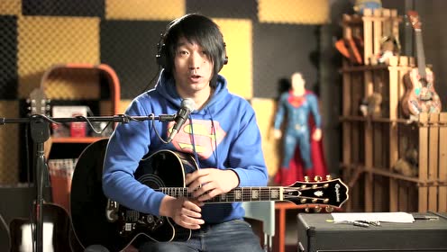 扫弦之王美誉的epiphone ej200 民谣吉他 左轮