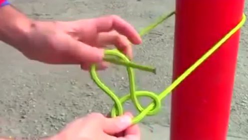 视频:教你10种实用的绳子打结方法,日常生活收藏备用!