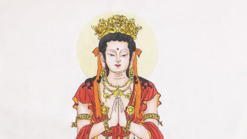 《普贤菩萨》护佑众生,愿大家万事大吉,平安幸福