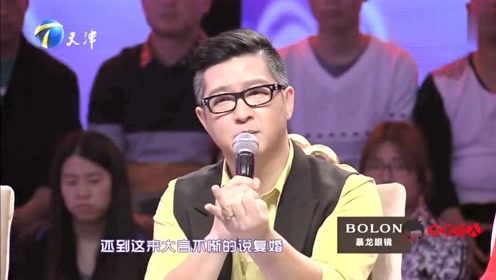 情侣真情告白,女子的话很强势,主持人:逼婚呀