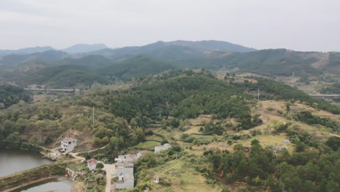 发丁十万官至太师,这是什么风水宝地如此牛!风水航拍龙穴砂水向