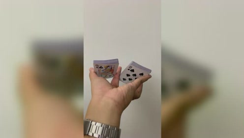 单手洗牌详细教学