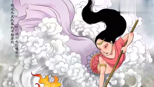 女娲补天的视频故事,喜欢听故事的小朋友们快点过来吧