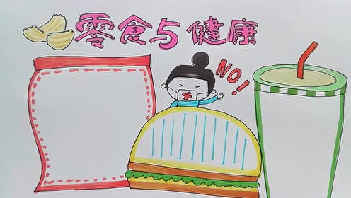 学画画:手抄报 - 食品安全