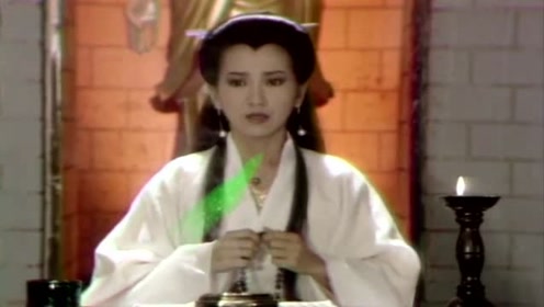 白娘子雷峰塔内好悠闲,小青飞来告别,经典法术太美了