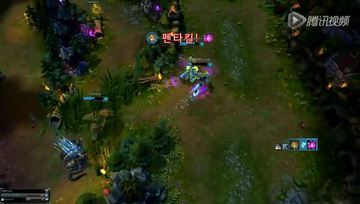 韩国SAMSUNG战队 ADC选手imp 小黄毛EZ精彩五杀