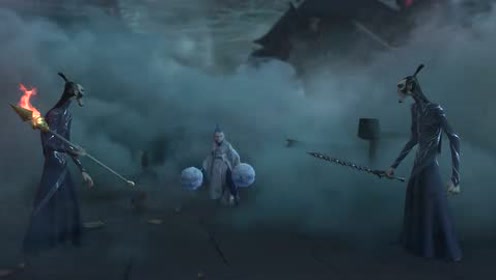 哪吒之魔童降世:申公豹的武器带电的,把太乙真人电得