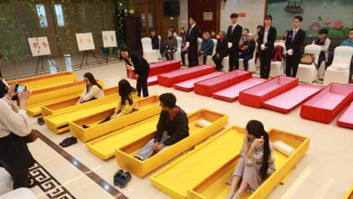 上海"死亡体验馆",一次24800元,体验的人都能找到人生方向