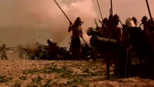 《暹罗王后》缅甸和泰国大战，配备火枪大炮还有白人雇佣军火枪兵