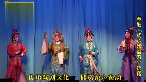 秦腔《杨八姐》戏,几位演员完美演绎,精彩好听,大家一起来欣赏