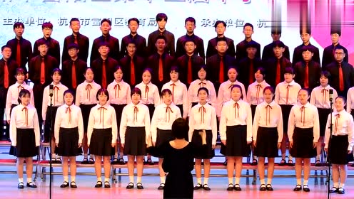 小学生合唱歌曲,第十三届中小学生大合唱比赛金奖,小学生合唱!