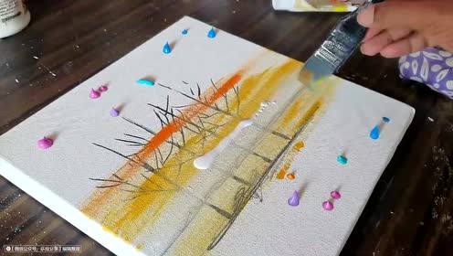一看就会的创意丙烯画