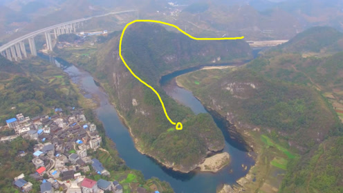 发现贵州神奇之地,山有棱水有形,真是个少见的宝地