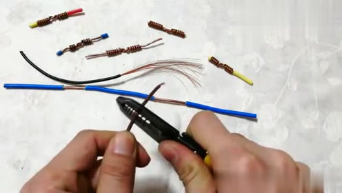 硬线中间怎么接软线看着简单却很难做,电工合不合格,一测便知