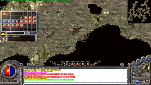 梦回热血传奇1.76经典版恶魔祭坛地图,挑战赤月恶魔boss