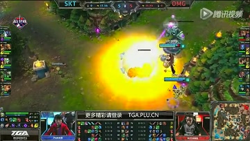 2014全明星小组赛：OMG vs SKT1的照片