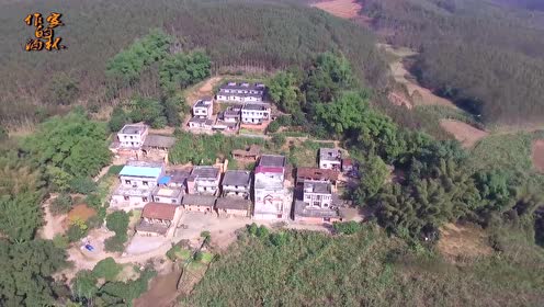 航拍美丽富饶的小山村——扶绥县山圩镇那琴屯