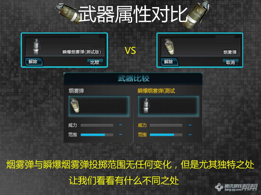 [枫仔分享]瞬爆烟雾弹 介绍