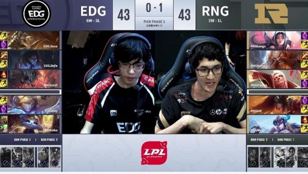 rng2-0擊敗edg,uzi狀態有所回升,能否進入總決賽.