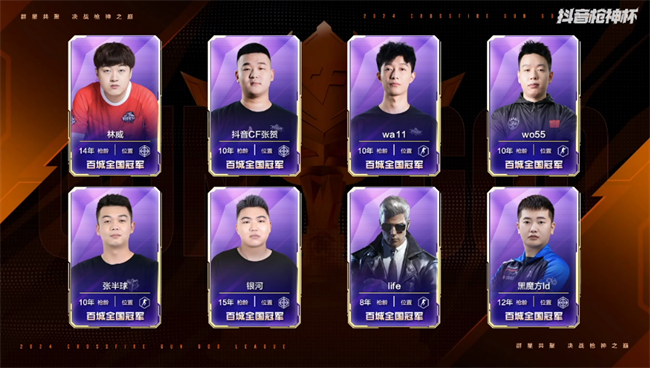 抖音枪神杯主播赛道选秀之夜，8队48人已就位！