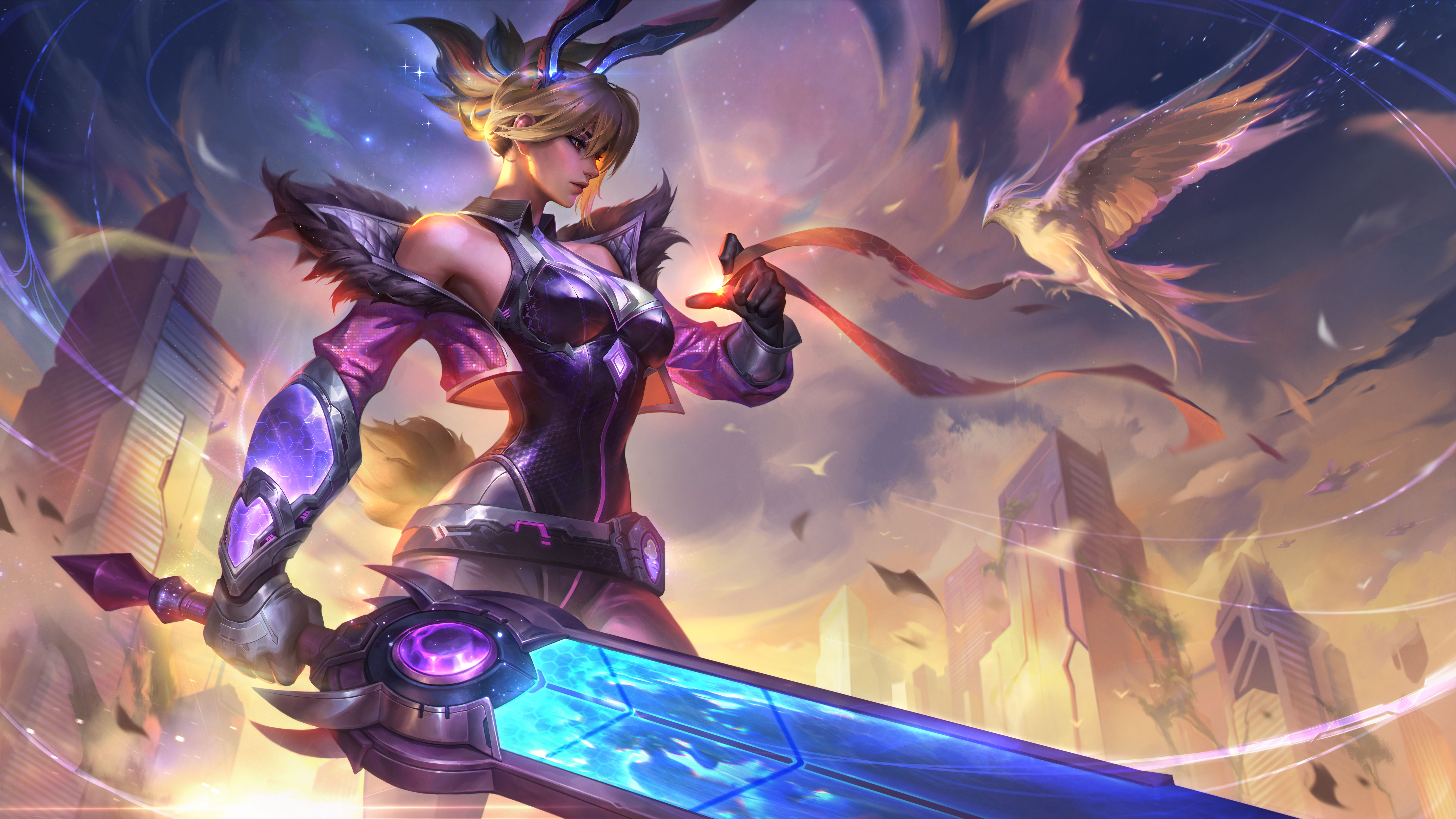 幻灵战斗兔 锐雯 梦幻强袭幻灵战斗队长 厄运小姐 勇气赞歌幻灵战斗蝠