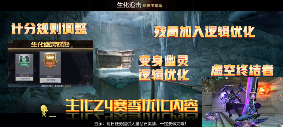 生化Z4赛季强势来袭，这些优化点你get到了吗？
