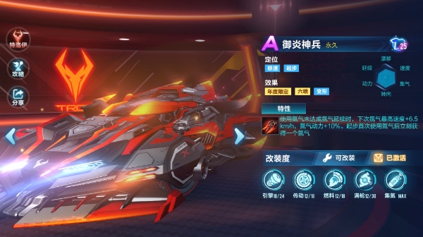 【马特车库】狂热之火 气吞山河 A级赛车御炎神兵介绍