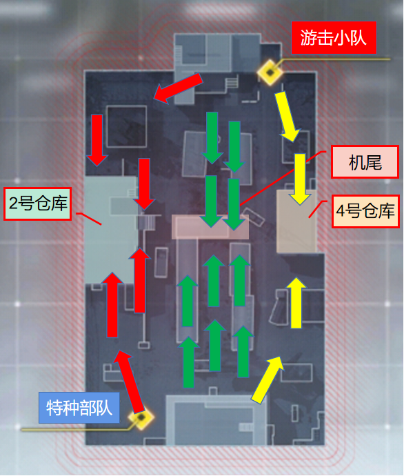 【使命小课堂】掌控战场，请先了解战场！废弃工厂攻守路线分析