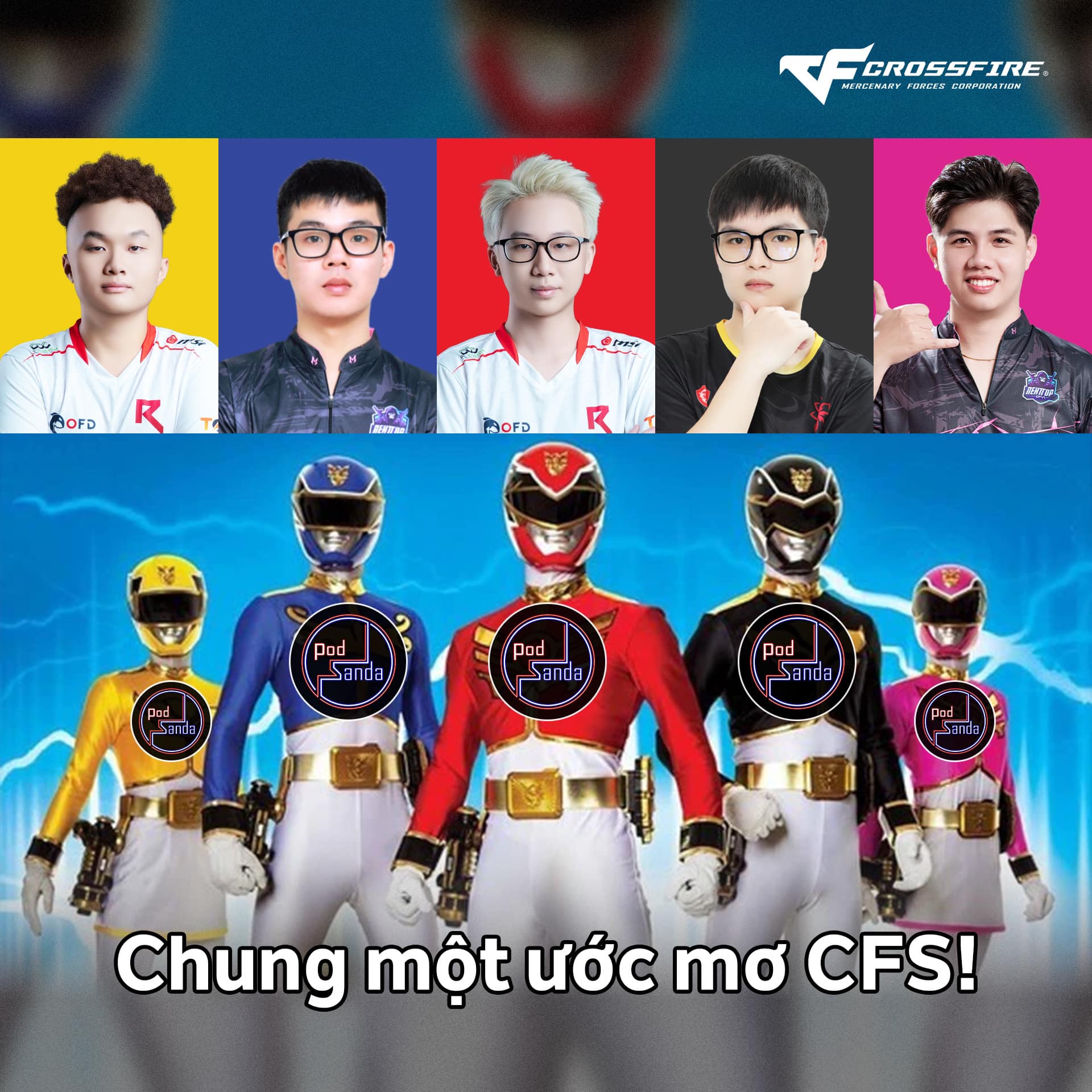 越南赛区火线兄弟情，虽各奔东西，但将携手出征CFS世界总决赛