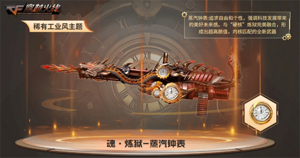 全新蒸汽钟表系列 假期超强福利加码上线！
