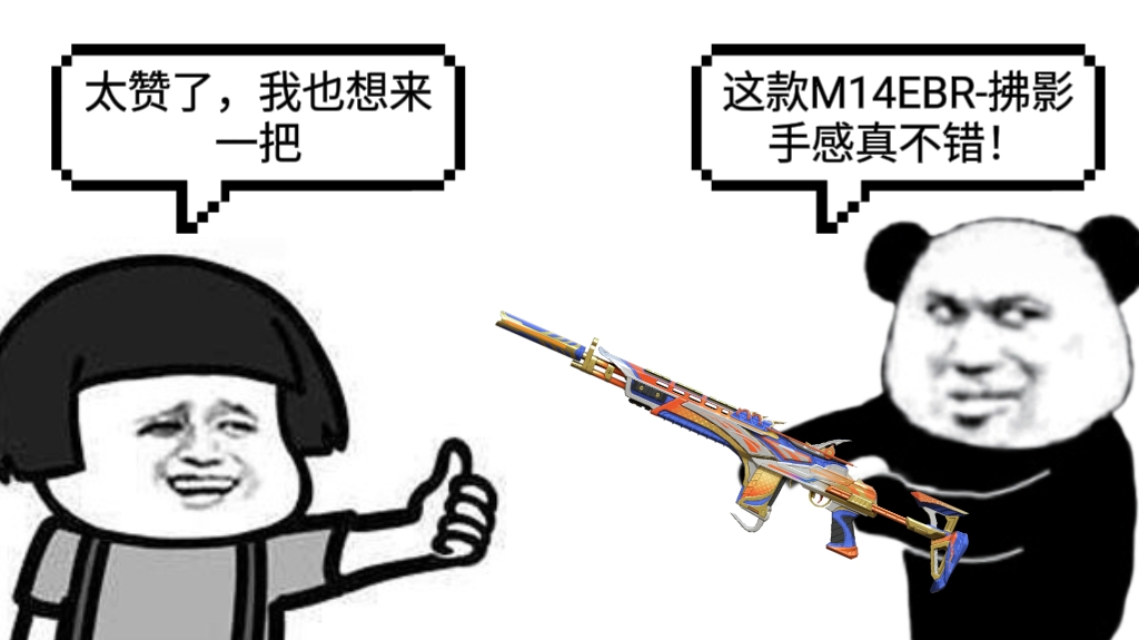 【武器测评】M14EBR系列天花板？M14EBR-拂影全方位解析！