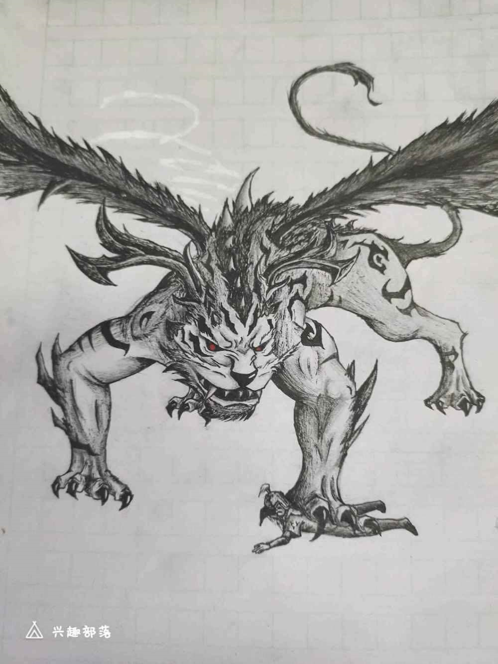 山海经异兽共绘 往期优秀作品