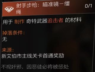 特工投稿|装备培养材料介绍