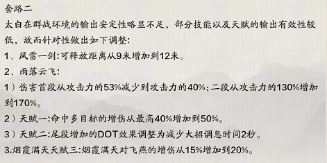 门派调整速报，来看看几家欢喜几家愁
